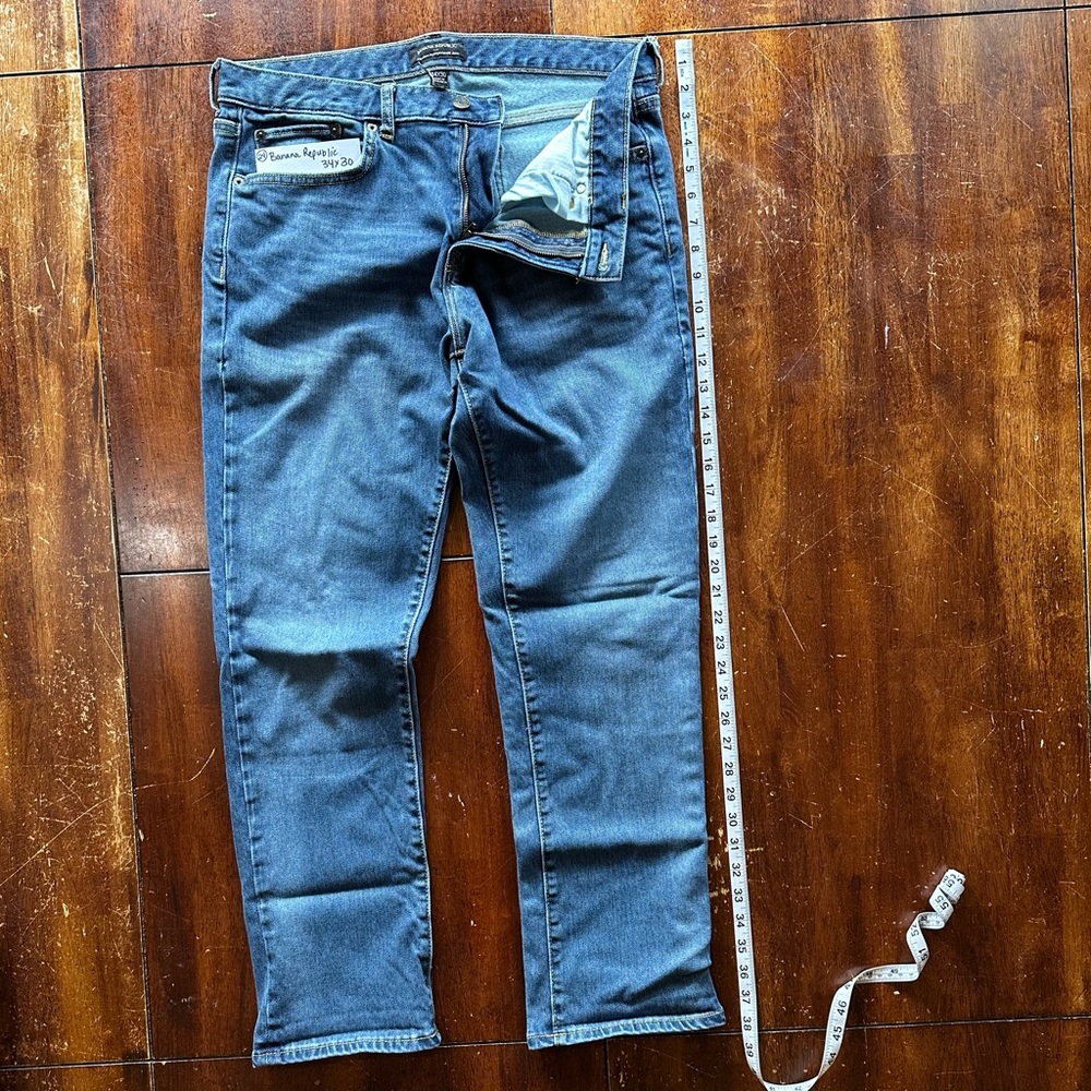 Banana Republic Men's Blue Jeans 34x30